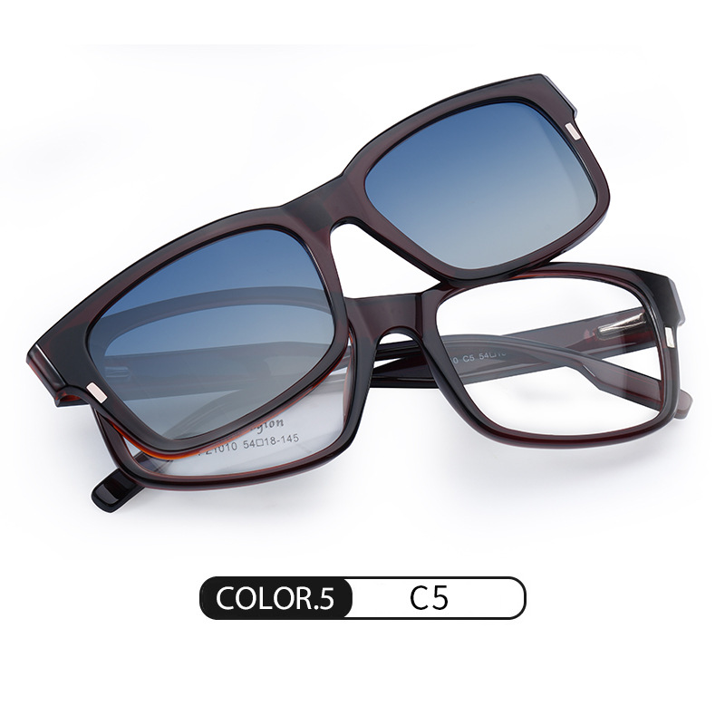 C5 azul grisáceo progresivo marrón oscuro brillante