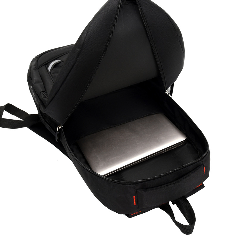 Mochila deportiva de ocio para hombres LOGO imprimible al por mayor de fábrica, mochila de viaje al aire libre de tendencia de moda de gran capacidad