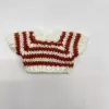 Red stripes of white background