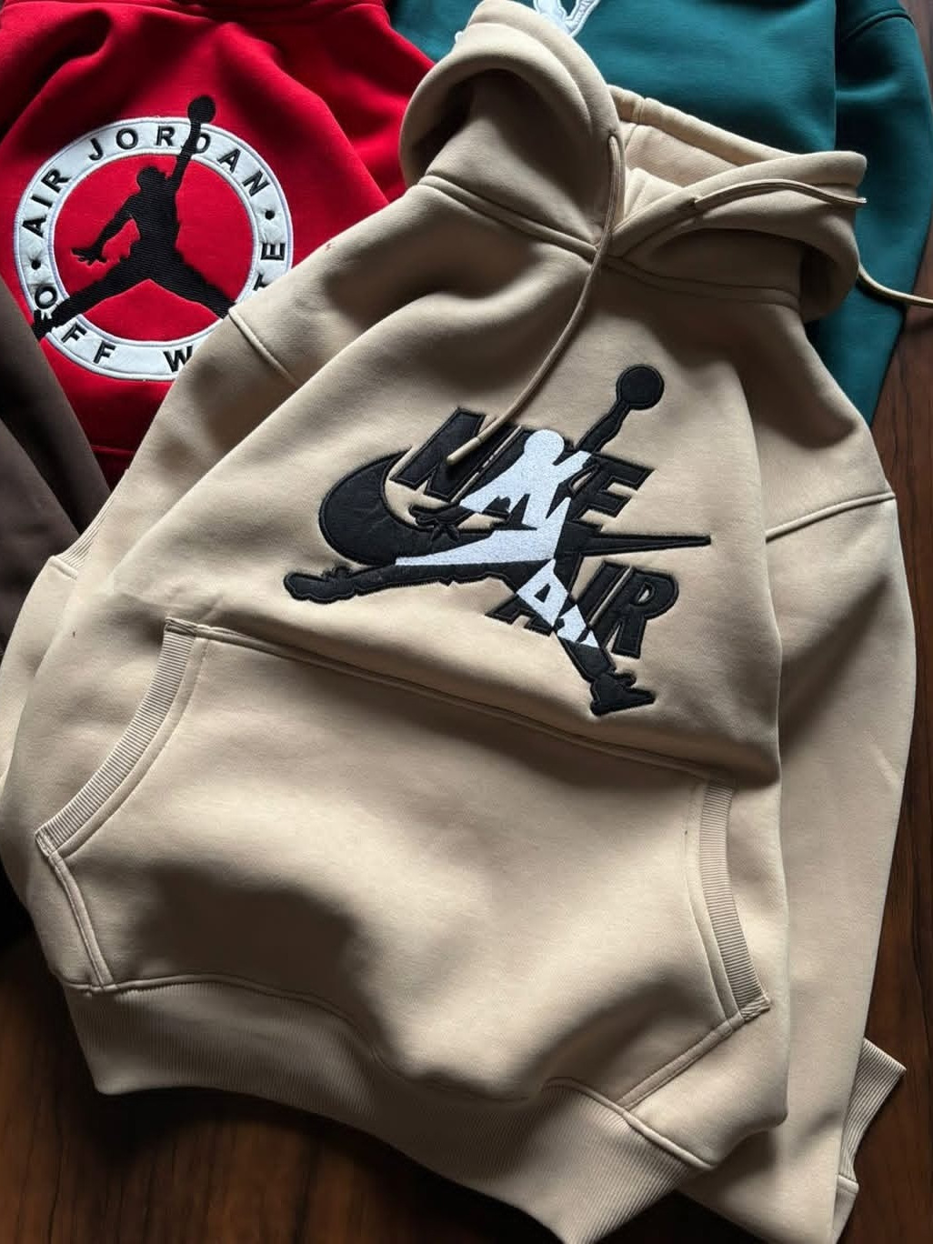 Sudadera con Capucha y Manga Larga Unisex de Algodón y Cachemira para Uso Casual image 3