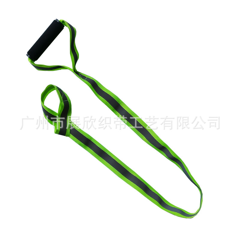 荧光绿人字纹捆鹿带-3