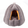 Factory wholesale cat nest, dog nest rabbit velvet nest Mongolian bag closed four seasons warm deep sleep nest
