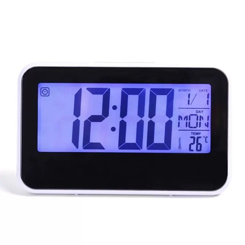 メーカー販売音声起動永久カレンダー時計大画面誘導時計温度デジタル表示 2618 目覚まし時計|undefined