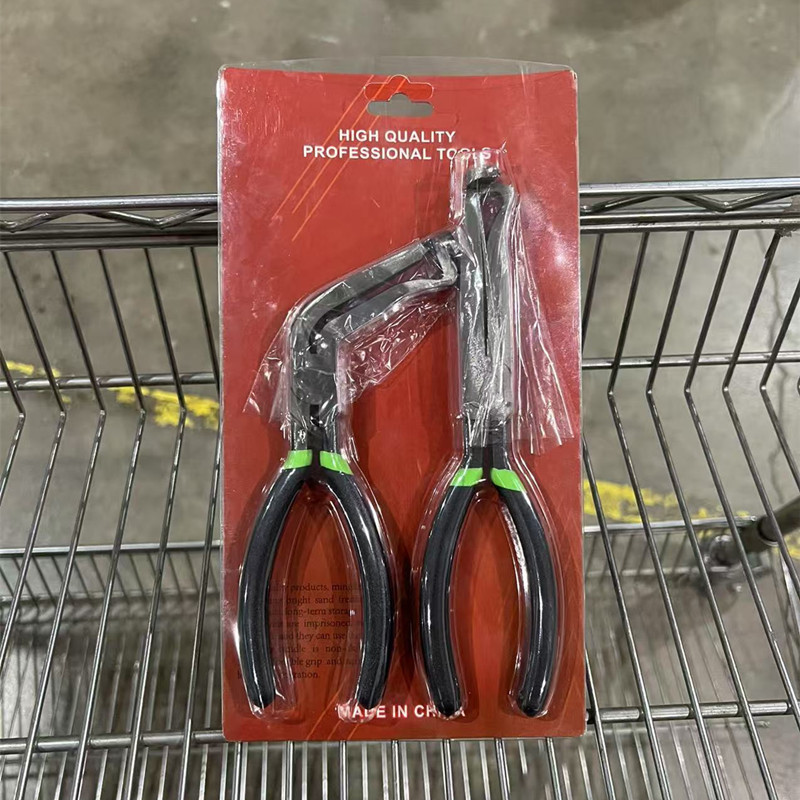 (직선 + 곡선) 녹색 및 검정색 핸들(통합 카드)