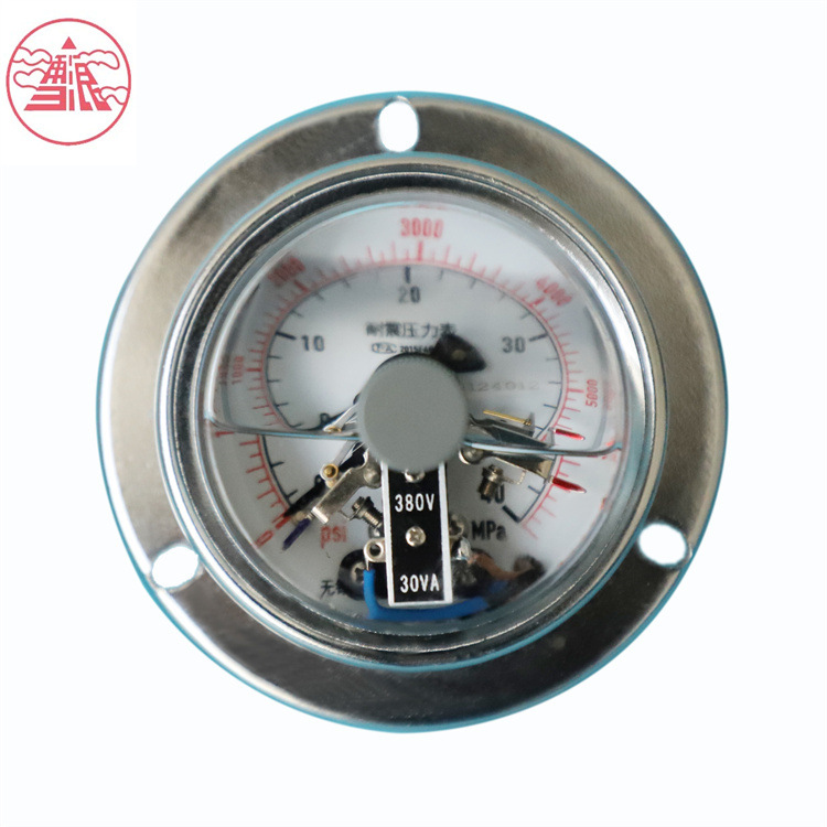 无锡特种耐震电接点压力表YTXC-100ZQ无锡特种压力表雪浪仪器仪表