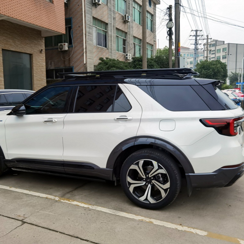 The Roof Luggage Rack for the Explorer Is Designed to Expand the Travel Capabilities of the Vehicle