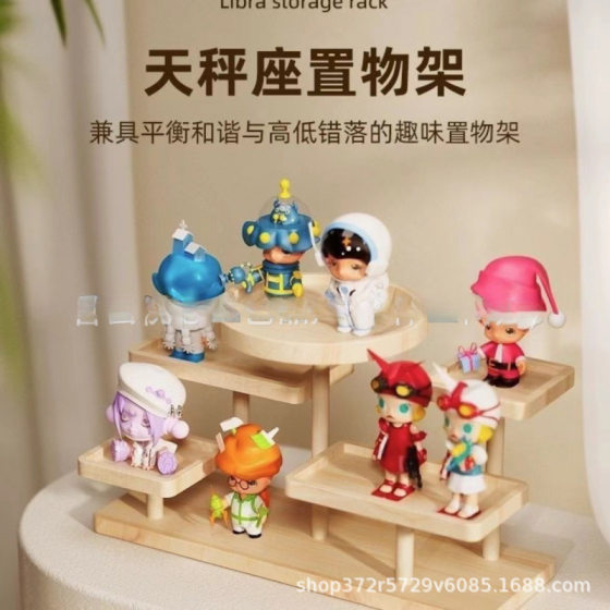 Spot Solid Wood Storage Rack Desktop Practical Study Bedroom Multi-Functional New Bamboo Countertop Storage Rack