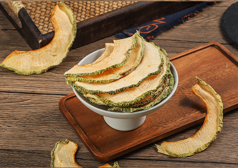 Dried Hami Melon Slices Hamigua 500g Xinjiang Fruit Tea Snack Dried Fruit Chips Sugar Free specifications
