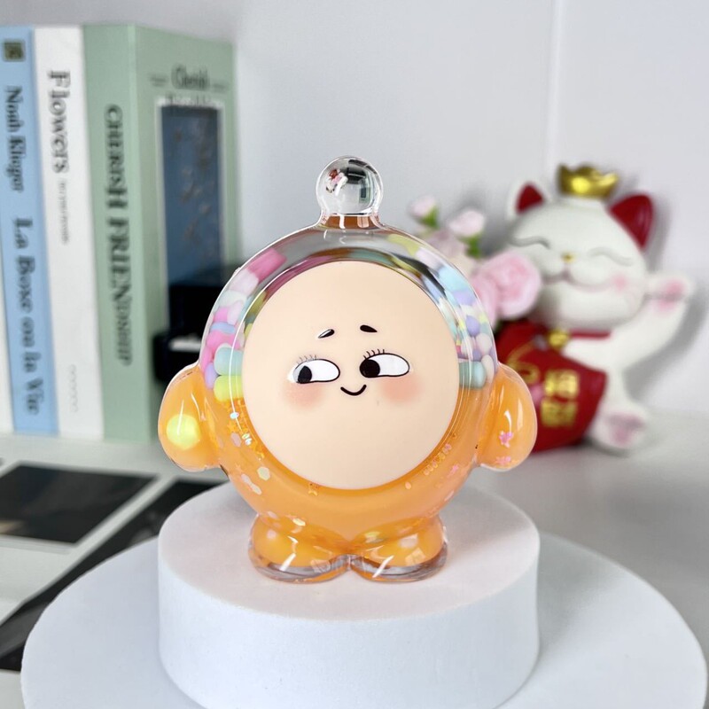 抖音爆款法师同款大蛋仔盲盒入油流沙公仔手办桌面摆件装饰品批发|undefined