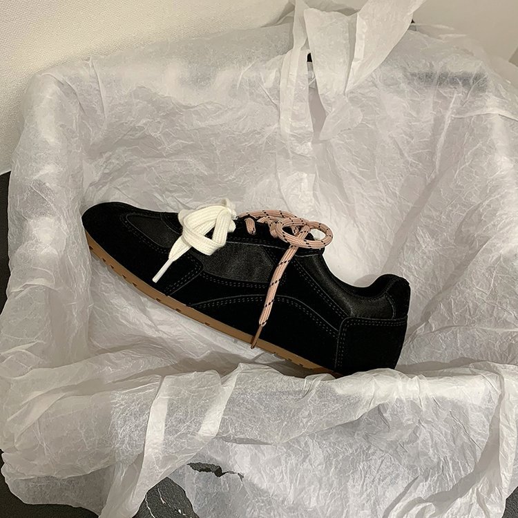 Grava madre estudiolee estilo retro contraste redondo cuadrado estilo casual agon de entrenamiento skate zapatos para mujeres nuevas