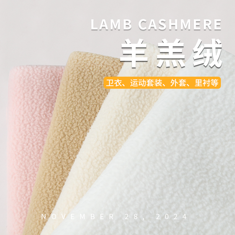 加厚保暖羊羔毛布料泰迪绒珊瑚绒毛绒里布内衬玩偶绒布外套面料