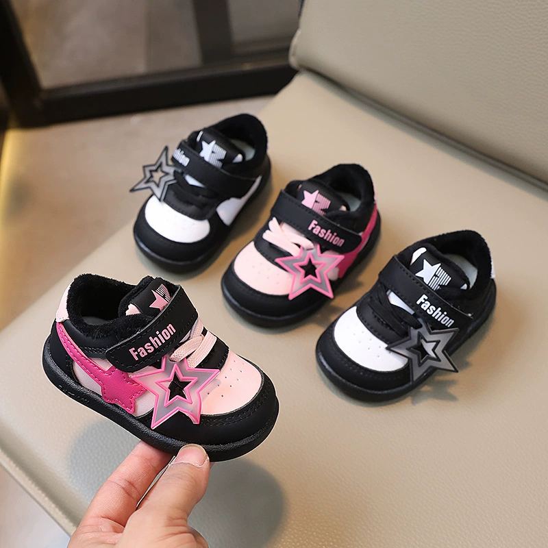 Детская обувь Обувь для мальчиков и малышей Осенняя мягкая подошва От 0 до 3 лет Женская детская обувь для одного года и двух лет Детская обувь для скейтбординга