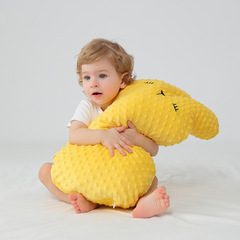 Baby comfort napkin can be imported hand puppet toy baby sleeping sleep artifact can chew doll comfort doll