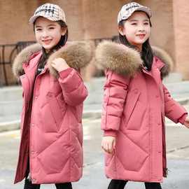小童棉服儿2023新款女中大外套韩版洋气加厚外套冬装袄潮厂家直销