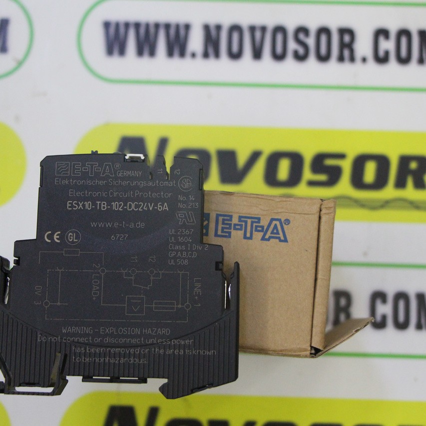 E-T-A开关ESX10-TB-102-DC24V-6A现货库存