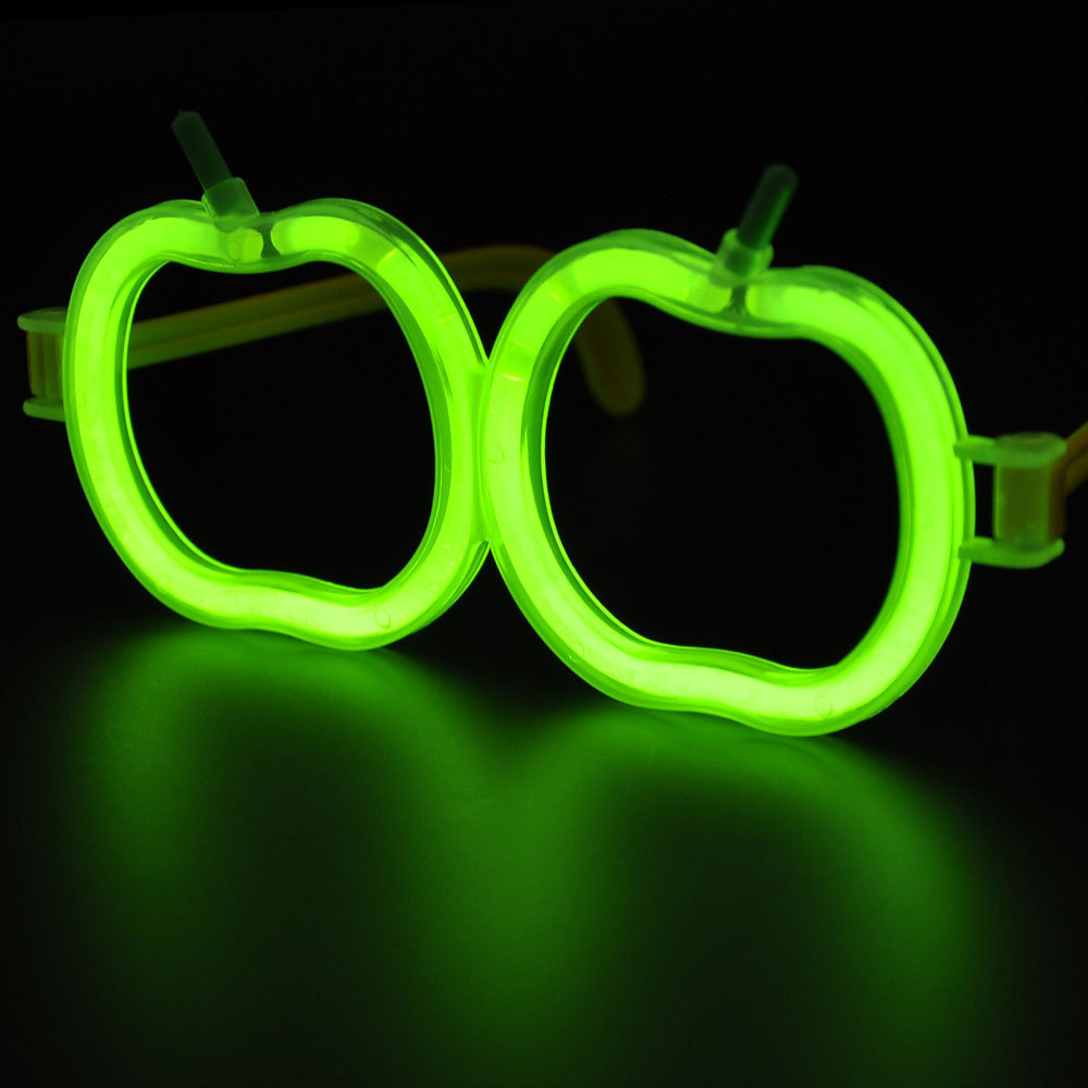 Apple Glasses 형광 안경 일회용 형광 스틱 할로윈 유령 축제 AliExpress Amazon Cross-Border E-Commerce