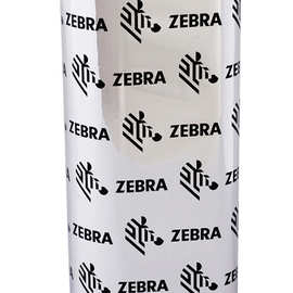 ZEBRA斑马打印机全树脂碳带亚银纸亮白PET不干胶碳带PET110mm*70m