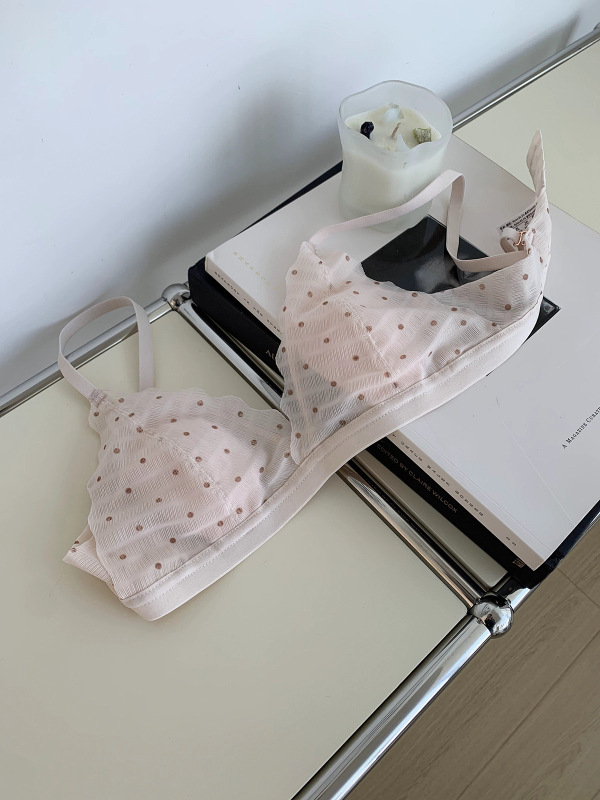女性用の新しいウサギ耳カップ下着、リムなし、小さな胸を押し上げて大きく見せる、たるみ防止、痕跡のない女子学生の甘いブラジャー|undefined