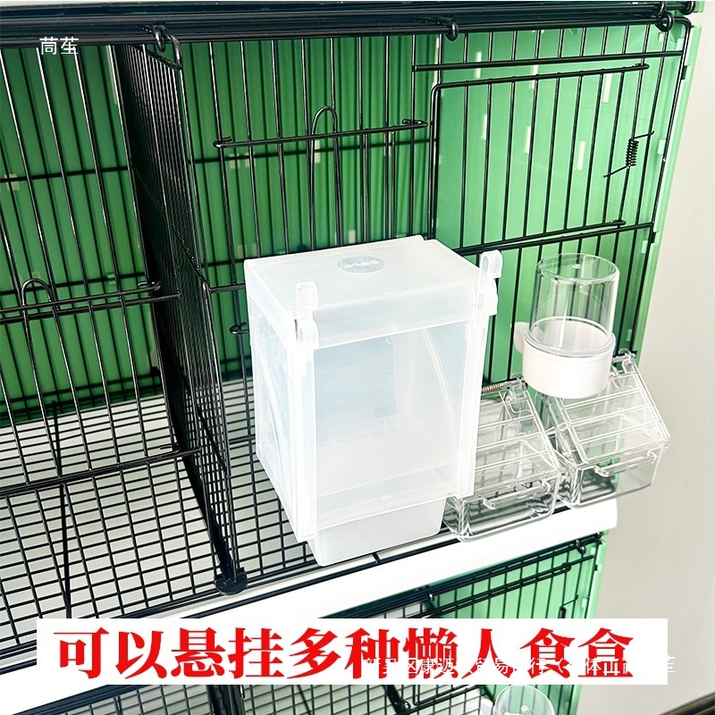 Pengcheng nueva jaula de cría de pájaros de jade canario jaula de pájaros dorados y verdes golondrinas grises gran jaula de cría de mascotas de hibisco dorado