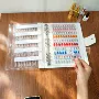美甲比对定制180收纳册
