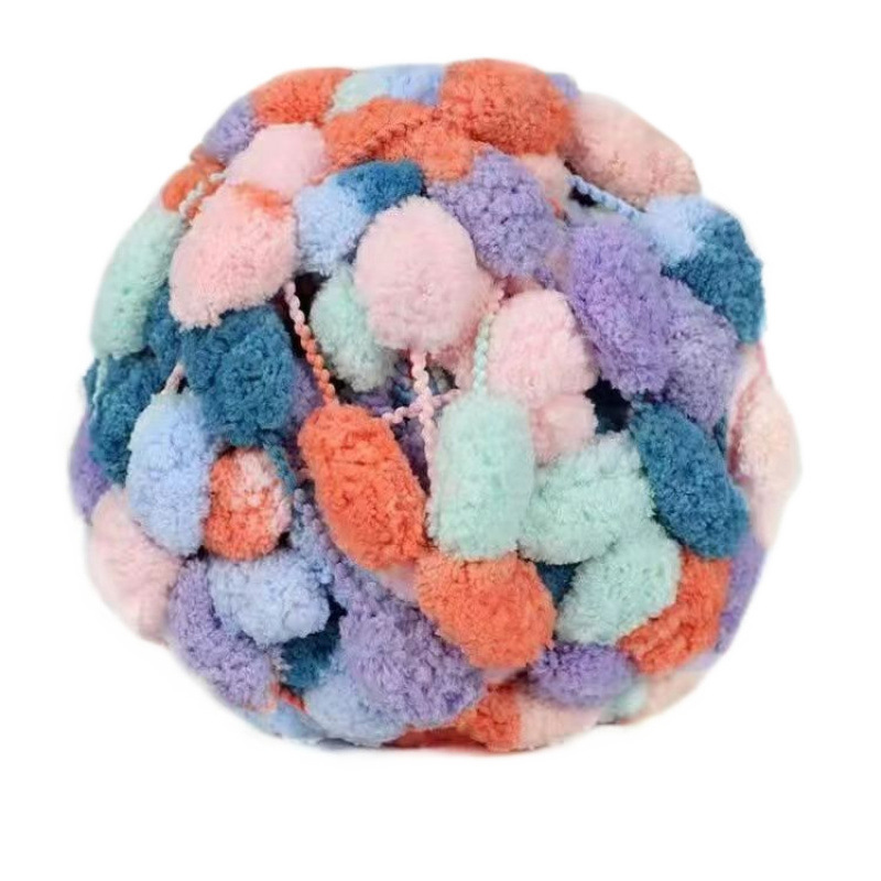 hilo gran perla al por mayor hilo trenzado manta bufandas hilo bola bola lana diy mano cojín hilo