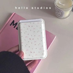 小清新小砕花磁気吸引カードは携帯ケースのいずれかを適用します。