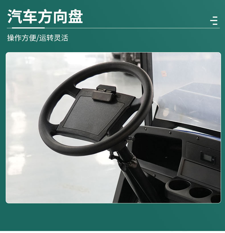 Golf Carts for Export to Tourist Attractions, Parks, Hotels, Airports; 4-Seater Electric Shuttle Vehicles; Electric Sightseeing Vehicles