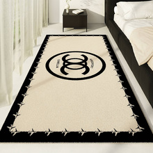 輕奢高級感小香地墊客廳卧室床邊毯家用防滑仿羊絨地毯一件代發