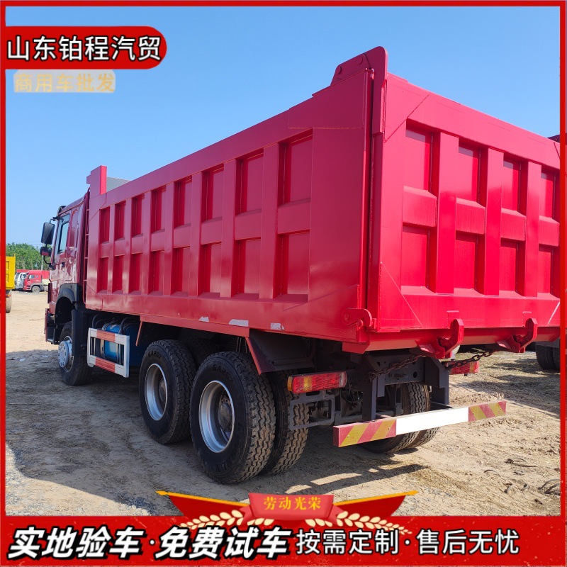 Exported to Africa and the Middle East, SHACMAN F3000 375 Weichai Engine Dump Truck for Construction and Soil Transport