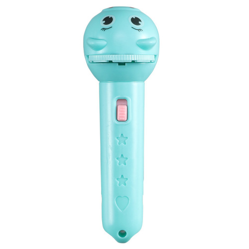 Children's Light-Up Projection Flashlight Baby Early Education Cartoon Fun Boys and Girls Street Stall Gift Toy Wholesale Cross-border