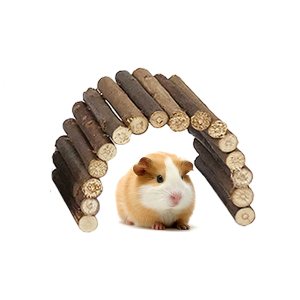Transfronterizo de madera caliente suministros para mascotas conejo Totoro mordedura aliviar congestión combinación hamster molar traje de juguete