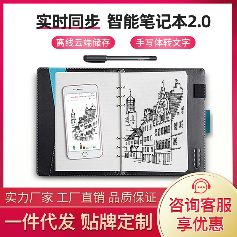 NEWYES智能笔书写套装笔记本电子记事本纸屏同步手写笔商务会议