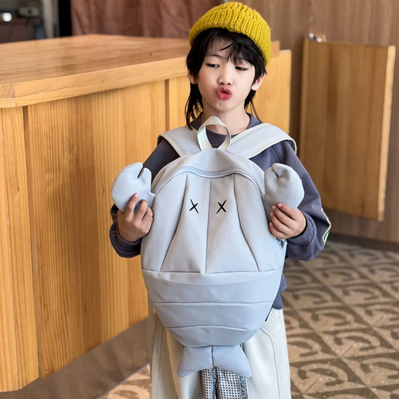 Personalidad jardín de infantes mochila infantil encantadora caricatura mochila para niños y niñas estilo extranjero para niños fuera de moda mochila pequeña