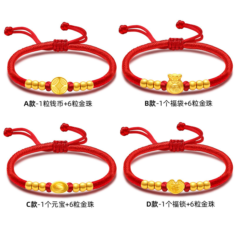 Golden bracelet, bar, coins