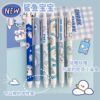 Cartoon erasable erase pen for elementary school students, high quality gel pen, 0.5mm, wholesale