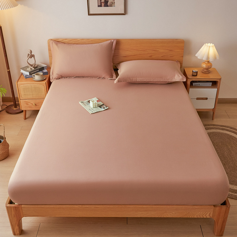 Sombrilla de cama funda de colchón de algodón de una sola pieza funda de cama de algodón fijo antideslizante funda protectora Simmons hotel al por mayor