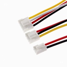 红色/白色加工VH3.96公母端子线 风扇灯带锁扣 2-9P连接线连接器