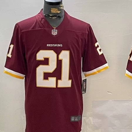 Футбол Redskins второе поколение №21 №17 NFL跨境 отправка изящная вышивка