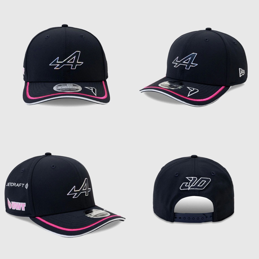 2024 nuevo estilo transfronterizo negro techo duro Red Bull League fan gorra de béisbol sombreado protector solar hombres y mujeres estilo bordado de moda