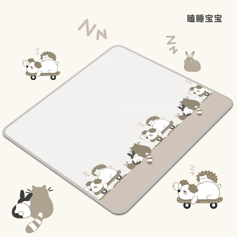 [양면 환경 보호 XPE] 졸린 아기 노트 트랙 180*120*0.5cm