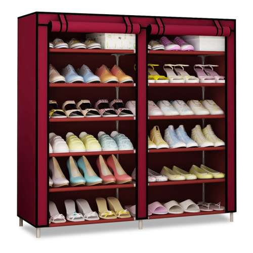 Simple shoe rack multi-layer combination shoe shelf dustproof home shoe rack multi-layer small shoe rack dormitory minimalist storage small shoe rack
