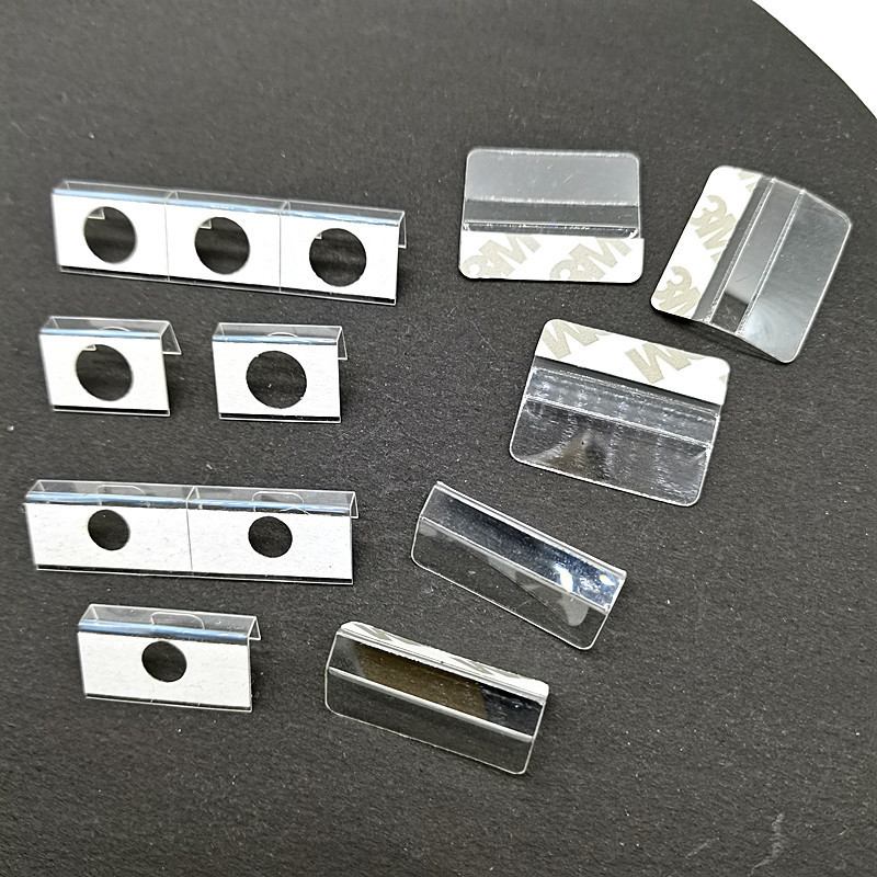 pvc plastic hook hook card separate hanging card transparent hanging self-adhesive tag ear nail card jewelry accessories hanging