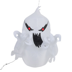 Amazonの人気ハロウィンインフレータブルエアモデル120CM窓登り赤目白ゴーストエアモデルゴーストエアモデル