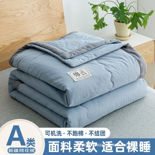 Summer Pure Cotton All-Cotton Summer Quilt Machine Washable Single and Double Air-Conditioned Quilt Kidsren's Thin Quilt Core 2024 New Day