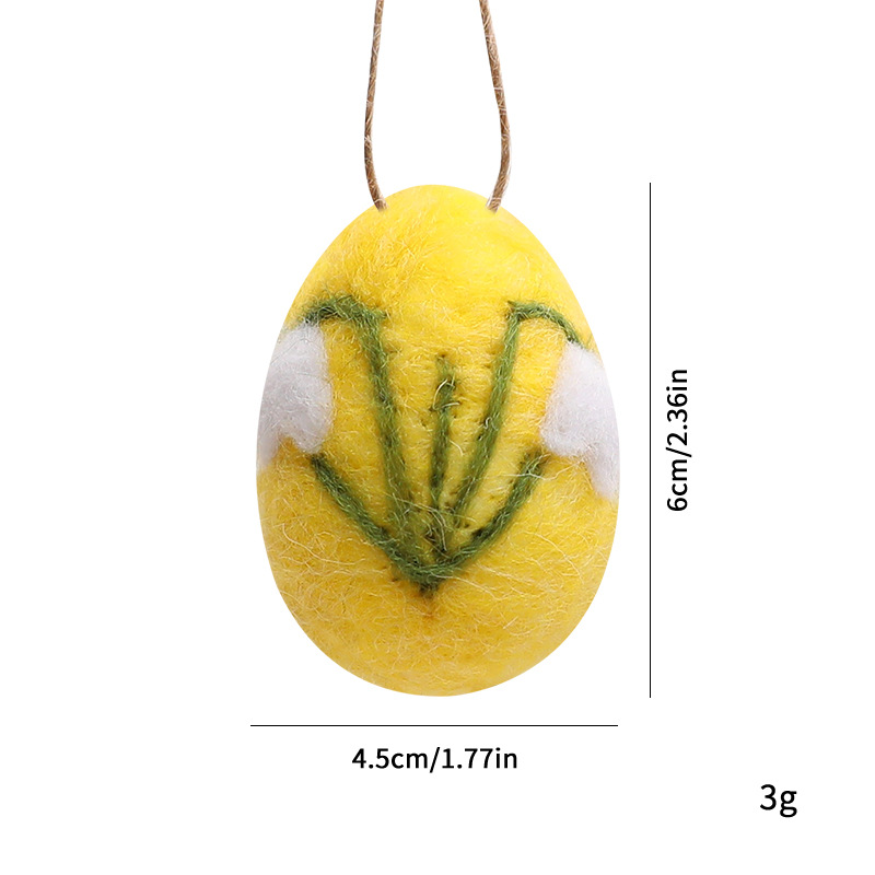 Explosiones transfronterizas huevos de Pascua muñecas de Pascua muñecas de conejo de Pascua colgar adornos al por mayor