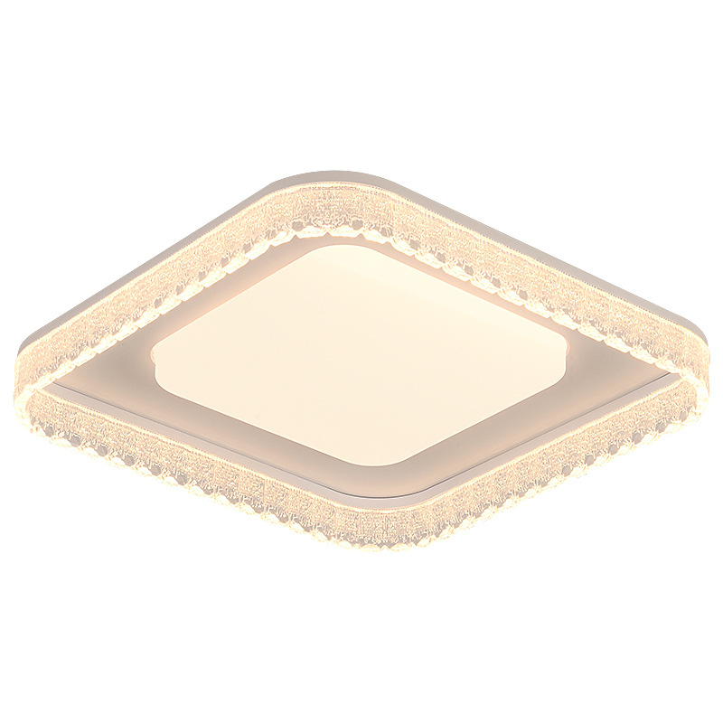 Lámpara de techo de sala de estar para el hogar de alta gama de lujo ligero de estilo italiano, sala de protección ocular de espectro completo simple y brillante, lámpara Zhongshan 357L