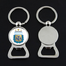 2022卡塔尔世界杯开瓶器钥匙链吊坠挂件足球队徽吊坠汽车包包挂饰