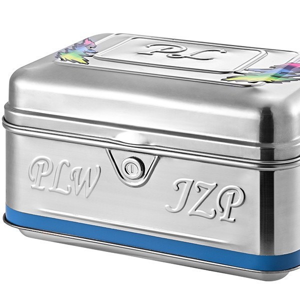 Pl Oval Stainless Steel Motorcycle Tail Box, Large Capacity, Waterproof, for Delivery, Electric Scooter, Electric Vehicle Rear Tail Box Wholesale