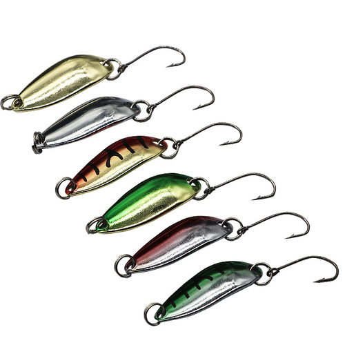 3g Horse Mouth King Classic Horse Mouth Sequins Single Hook Color Horse Mouth Sequin Lure Bait Hard Bait Weihai Manufacturer Wholesale