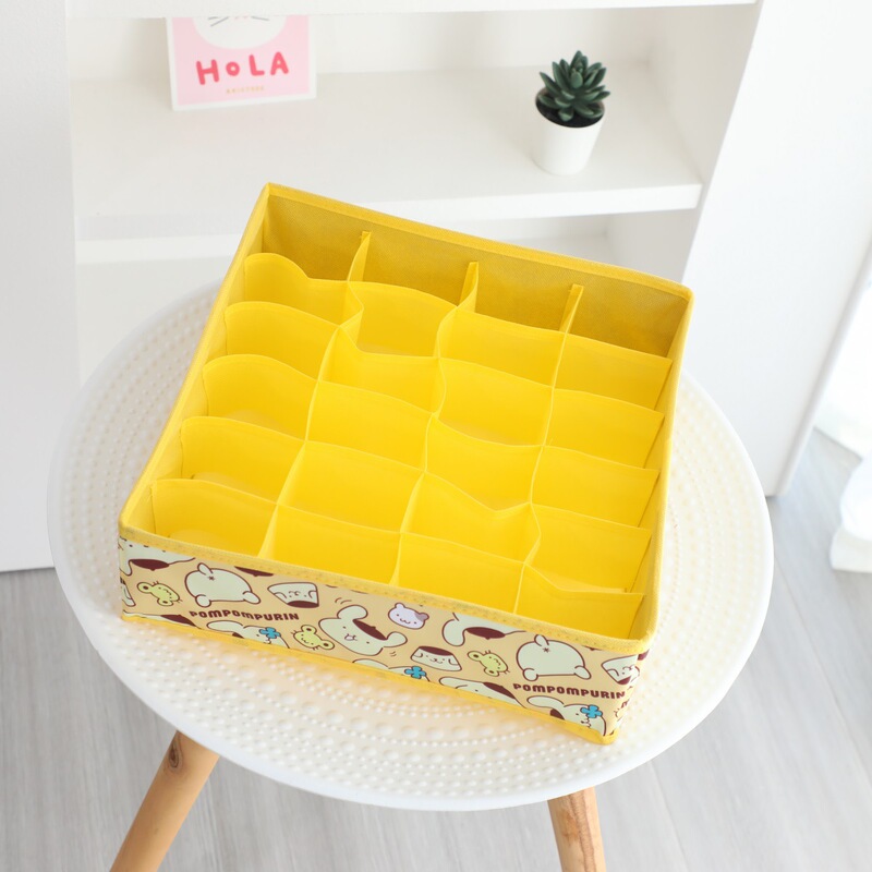 少女心クロミプリント下着靴下分類収納ケース漫画布芸防掻花アクセサリー分類整理|undefined